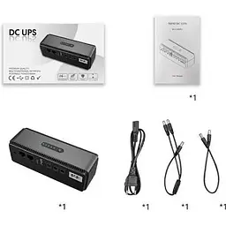 ДБЖ для роутерів Yepo Smart DC-UPS 10400mAh DC-5V/9V/12V - мініатюра 3