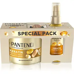 Набiр Pantene Маска Інтенсивне відновл 300 мл + Олія для волосся Кератиновий захист 100 мл