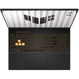 Ігровий ноутбук ASUS TUF F16 FX608JPR-RV107, Intel Core i7-14650HX до 5.2 ГГц, 16" WUXGA, 16 ГБ, SSD 512 ГБ, NVIDIA GeForce RTX 5070 8 ГБ, Free DOS, сірий - мініатюра 3