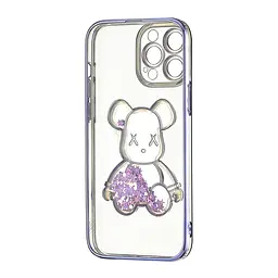 Чохол Shining Bear Case Protected Camera iPhone 13 Pro Max Purple - мініатюра 3