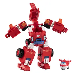 Конструктор-трансформер Small Blocks 2в1 Buildable Transforming Vehicle Джетт (Jett) Super Wings det0018330 - мініатюра 2