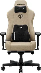 Ігрове крісло Anda Seat Kaiser 3E XL Dark Beige Fabric (AD23YC-XL-09-H-CF-H01) - мініатюра 2