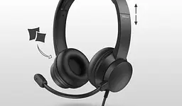 Гарнітура для ПК Trust Rydo On-Ear USB Black (24133_Trust) - мініатюра 4