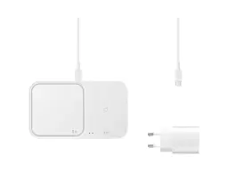 Бездротовий зарядний пристрій Samsung Wireless Charger Duo w/o TA White (EP-P5400BWEGEU) - мініатюра 2