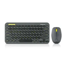 Комплект REAL-EL KIT-635W Wireless/Bluetooth Black (EL123100057)