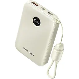 Павербанк Vention Beige 10 000 mAh / 22.5 Вт (FKAN0-C)