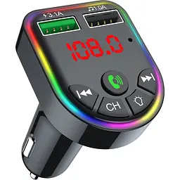 FM модулятор Havit HV-FM810BT Black (HV-FM810BT)