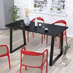 Обідній стіл Титан 137-70 Loft Design (Горіх Модена)