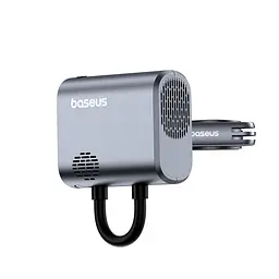 Автомобільний насос Baseus PrimeTrip Series Portable Bike Pump Cosmic Black (C11169000121-00) - мініатюра 5