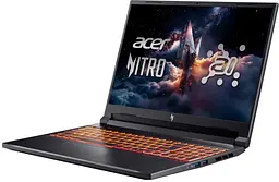 Ноутбук Acer Nitro V 16 AI ANV16-42-R0S5 (16 FHD IPS 180 Hz, Ryzen 5 240, 16 GB, 512 SSD, RTX 3050, DOS) Black (NH.U1KEU.008) - мініатюра 3