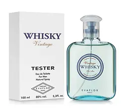 Оригінал Evaflor Whisky Vintage 100 мл ТЕСТЕР туалетна вода