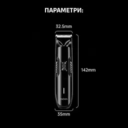 Тример Enchen Body Hair Trimmer Spark 3 Black - мініатюра 10