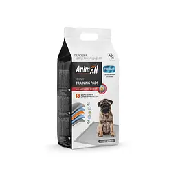 Пелюшки для собак і цуценят AnimAll Puppy Training Pads з активованим вугіллям, 60×90 см, 10 шт