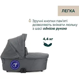 Коляска Chicco Bellagio 2 в 1 темно-сіра (87136.45.01) - мініатюра 4