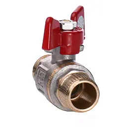 Кран кульовий прямий Q Professional 1/2″ ЗЗ КБ PN40 QP153 - мініатюра 2