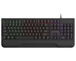 Ігрова клавіатура GamePro GPGK-398 Headshot USB RGB Black - мініатюра 3