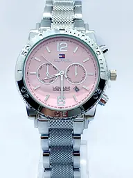 Наручний годинник жіночий Clockhouse Hilfiger Сріблястий (IBW901SP) - мініатюра 3