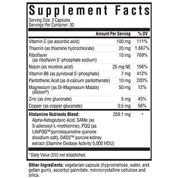 Гістамінові поживні речовини Seeking Health Histamine Nutrients 60 капсул - мініатюра 2