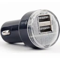 Зарядное устройство для EnerGenie USB 2.1A black (EG-U2C2A-CAR-02)