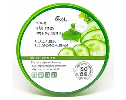 Очищающий крем Ekel Cucumber Cleansing Cream с экстрактом огурца