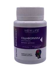 Таблетки New Life Седаформула 60 таблеток