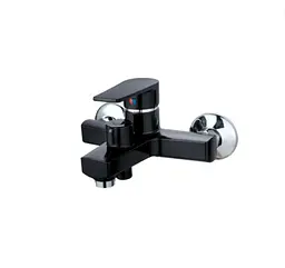 Змішувач для ванни Plamix Plamix Oscar-009 Euro Black (без шланга та лійки) (PM0642)