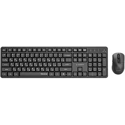 Комплект (клавіатура, миша) бездротовий Gembird Black (KBS-WMS-01-CYRL)