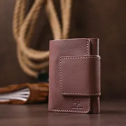 Жіночий гаманець GRANDE PELLE 8х10х2 см acs0022477 - мініатюра 7
