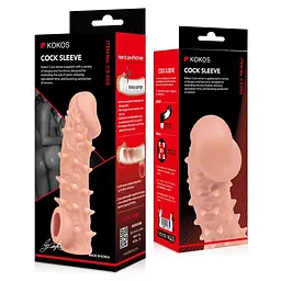 Насадка на член Kokos Cock Sleeve CS 005, S - мініатюра 10