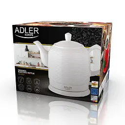 Електрочайник Adler AD 1280 1.2 л ceramic - мініатюра 5
