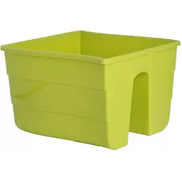 Горщик балконний для поручнів Form-Plastic Хвиля 11 л фісташковий (2488-042)