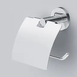 Тримач туалетного паперу з кришкою AM.PM X-Joy хром A85A341400 Хром - мініатюра 3