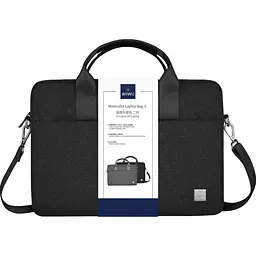 Сумка для ноутбука WiWU Minimalist II Series 14` Black (6977703651706) [151942] - мініатюра 3