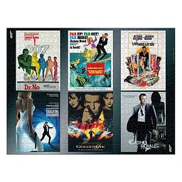 Пазл JAMES BOND 007 Actor Debut Poster 1000 pcs - мініатюра 2