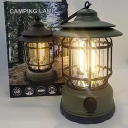 Акумуляторна кемпінгова LED підвісна лампа 1200мАч освітлення на 360 градусів ліхтар - мініатюра 11