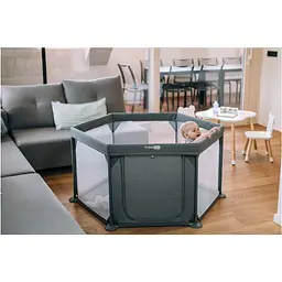 Манеж для дитини FreeON Hexagon Grey (44459) - мініатюра 5