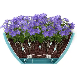 Вазон Santino Calipso 3.3 л прозорий (2010636) - мініатюра 2