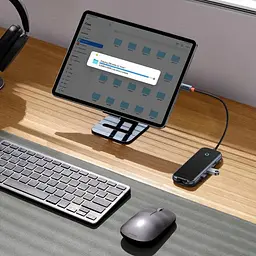 USB-хаб Baseus AcmeJoy 6-in-1 [WKJZ010313] [125123] - мініатюра 5