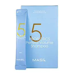 Безсульфатний шампунь для об'єму волосся Masil 5 Probiotics Perfect Volume Shampoo з пробіотиками 8 мл