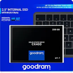 SSD накопичувач Goodram CX400 Gen.2 256GB (SSDPR-CX400-256-G2) [100645] - мініатюра 7