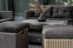 Набір садових меблів Di Volio Firenze сірий/графітовий - мініатюра 4