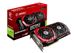Відеокарта GeForce GTX 1070 8GB MSI Gaming Z (GTX 1070 GAMING Z 8G) Б/В