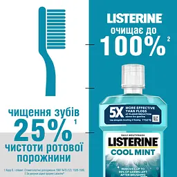 Ополіскувач для ротової порожнини Listerine Свіжа м'ята Захист ясен 250 мл (103060030) - мініатюра 4