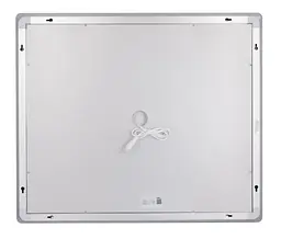Дзеркало Lidz Kubis (KU2) 600х700 мм, прямокутне, з LED-підсвічуванням Touch LDKU60070049286 - мініатюра 5