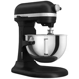 Кухонна машина KitchenAid Heavy Duty 5KSM55SXXEBM з підйомною чашею 5.2 л матова чорна (5KSM55SXXEBM) - мініатюра 5