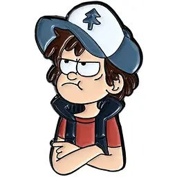 Значок Гравіті Фолз Gravity Falls CH GF 04