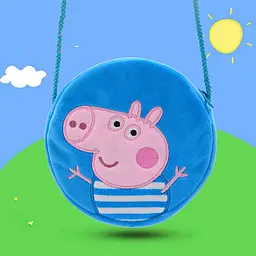 Сумочка Герой Свинка Пеппа, 1 відділення, застібка, регульований ремінець, 21x4x20 см, M18428 (В асортименті) - мініатюра 2