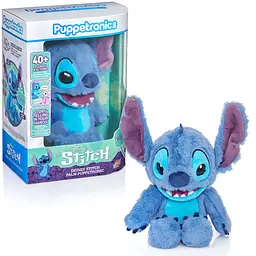 М'яка іграшка Real Fx Puppetronic Palm Disney Стіч інтерактивна (DIS-1037) - мініатюра 3