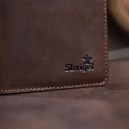 Чоловічий шкіряний гаманець SHVIGEL 19х9,5х1 см acs0016053 - мініатюра 7