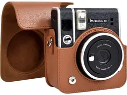 Чохол для фотоапарата Fujifilm Instax Mini 40 Коричневий - мініатюра 7